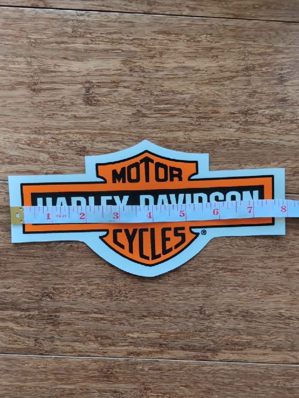 Bundle Of Harley-Davidson Bar & Shield Beach Tote Bag, Handkerchief & Sticker - Picture 8 of 13